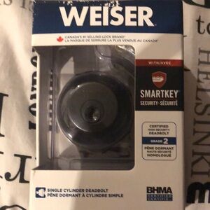 Weiser deadbolt